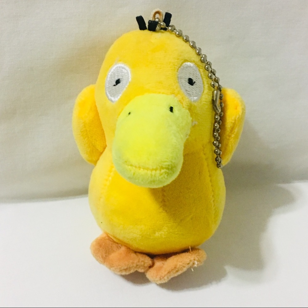 Psyduck Pokemon Plush Keychain
